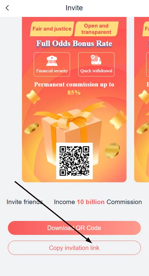  91 club Copy invitation link